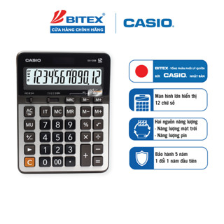 Máy tính Casio GX-120B chính hãng dành cho văn phòng cửa hàng hoặc shop bán hàng