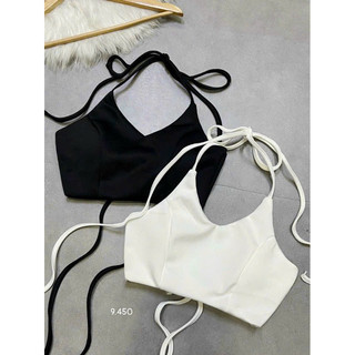 Áo yếm cột cổ chất kate mềm u