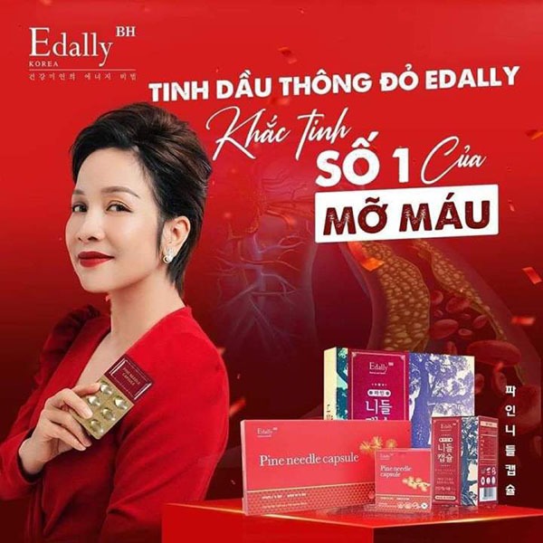 TINH DẦU THÔNG ĐỎ EDALLY (PINE NEEDLE CAPSULE EDALLY)