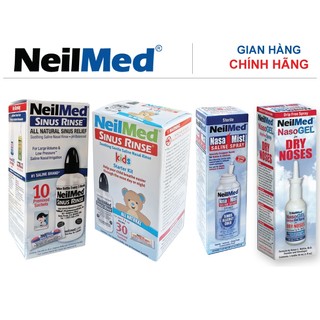 Combo Bình Xịt Rửa Mũi NeilMed Family