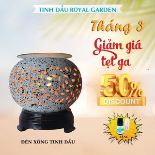 Đèn Xông Tinh Dầu Pha Lê Thủy Tinh Nhiều Màu Sắc Đẹp Sang Trọng Tặng Kèm Tinh Dầu
