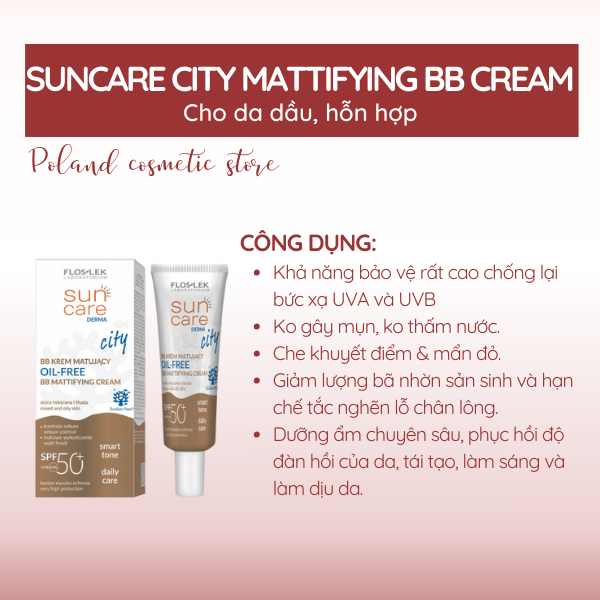 Kem chống nắng Floslek Suncare Derma SPF 50+ cho mọi loại da