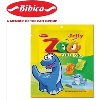 Kẹo dẻo zoo bibica hương trái cây gói 100g/ kẹo dẻo chip chip mix vị