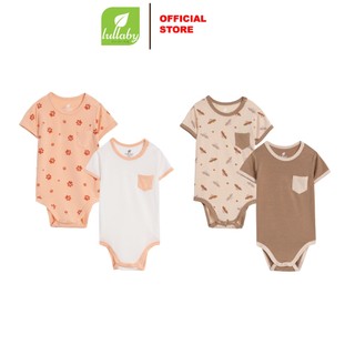 Lullaby - set 2 chiếc body cộc tay bé trai nh827r