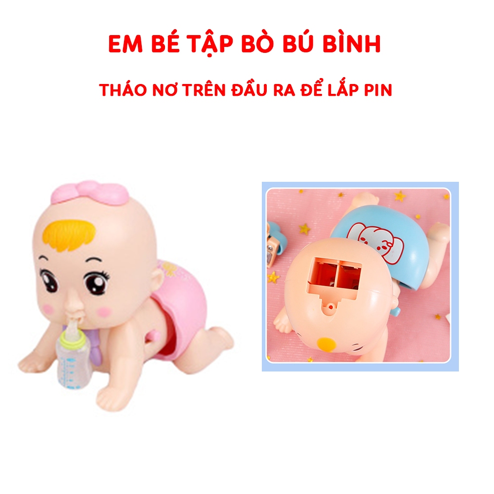 Đồ chơi Em Bé Tập Bò vui nhộn, Kích thích bé tập bò