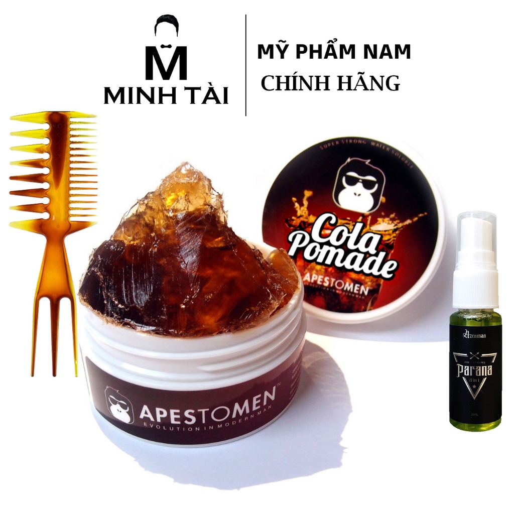 Sáp vuốt tóc nam Apestomen Cola Pomade 80g