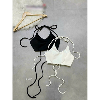 Áo yếm cột cổ chất kate mềm u