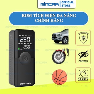 Bơm ô tô tích điện, bơm lốp ô tô, xe hơi điện tử tự ngắt chính hãng MINCAR