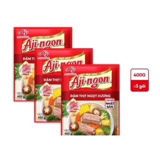 Hạt nêm aji ngon 170g, 400g, 900g- đậm thịt ngọt xương