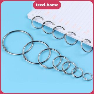 Khoen Tròn Inox Flashcard Đóng Gáy Sách Album Nhật Kí Khoen Móc Vòng Còng Đóng Sổ Sổ Tay ( Đủ Size ) TEECI U064