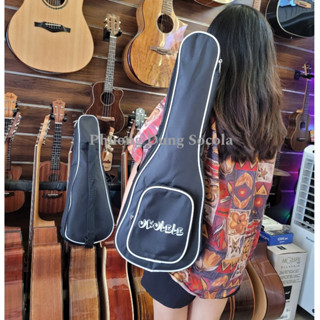 Bao vải 3 lớp đựng đàn Ukulele - có 3 size soprano, concert, tenor