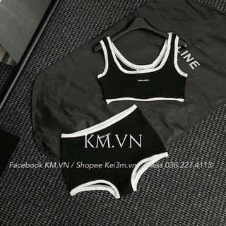 (Ảnh thật - có sẵn) Bikini MIIUMIIU 2 màu FREESIZE