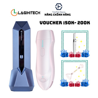 (LAGHITECH)Máy triệt lông trẻ hoá da công nghệ IPL sapphire lạnh pin sạc NanoTime B65Pro-Chính Hãng , BH 2 năm