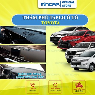 Thảm taplo Raize, Altis, Camry, Fortuner, Innova, Cross, Zace, Vios, Yaris, Rush, Raize, Veloz, Avanza, Previa, wigo