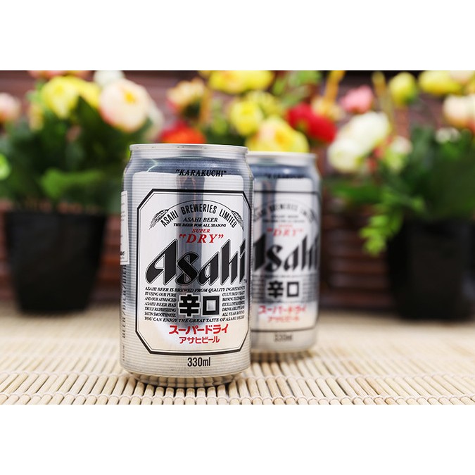 [hoả tốc] Bia Nhật Asahi Super Dry Lon 330ml