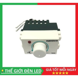 Dimmer đèn, quạt âm tường Panasonic ( Nanoco) wide, full chính hãng