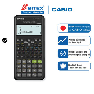  Máy tính Casio FX 570ES PLUS NEW chính hãng dành cho học sinh 