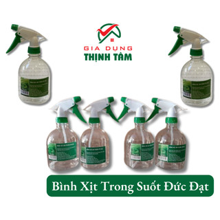 Bình xịt trong suốt đức đạt 0,5l tr 501