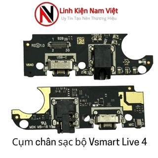 Cụm chân sạc bộ Vsmart Live 4 (New)