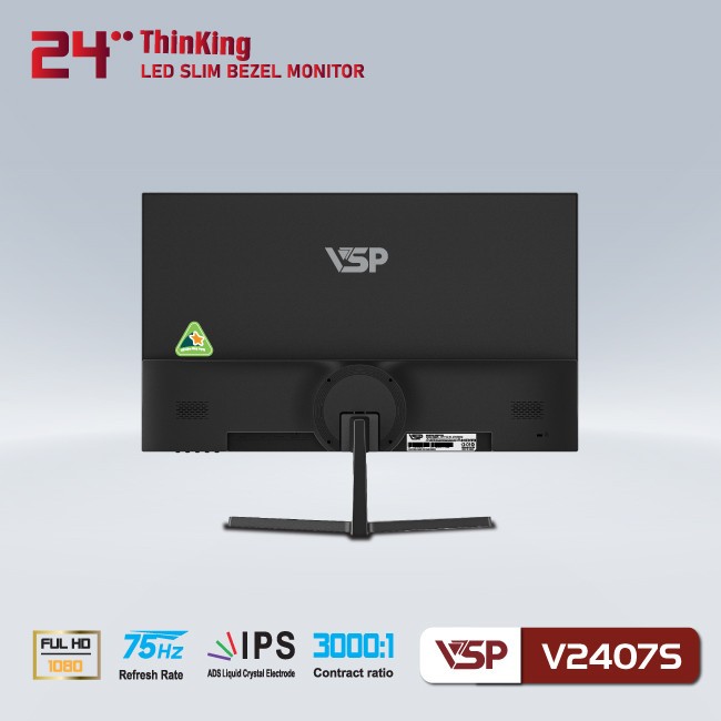 Màn hình VSP V2407S 24inch FHD IPS 75Hz HDMI/VGA - Hàng chính hãng | BigBuy360 - bigbuy360.vn