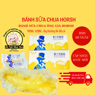 Bánh sữa chua mềm ông già horsh ( 1 thùng 2kg 84-88 cái )