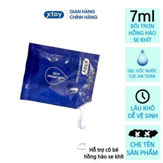 Gel bôi trơn XTOY LUBRICATING KING, gốc nước, dạng gói tiện dụng 7ML