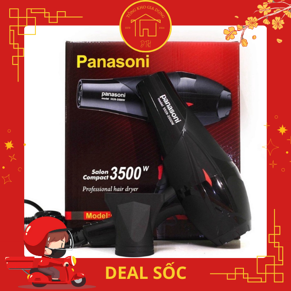 Máy Sấy Tóc Panasonic 2 Chiều Nóng Lạnh Máy tạo kiểu tóc công suất 3500w 5 chế độ bảo hành 12 tháng đa năng tiện lợi