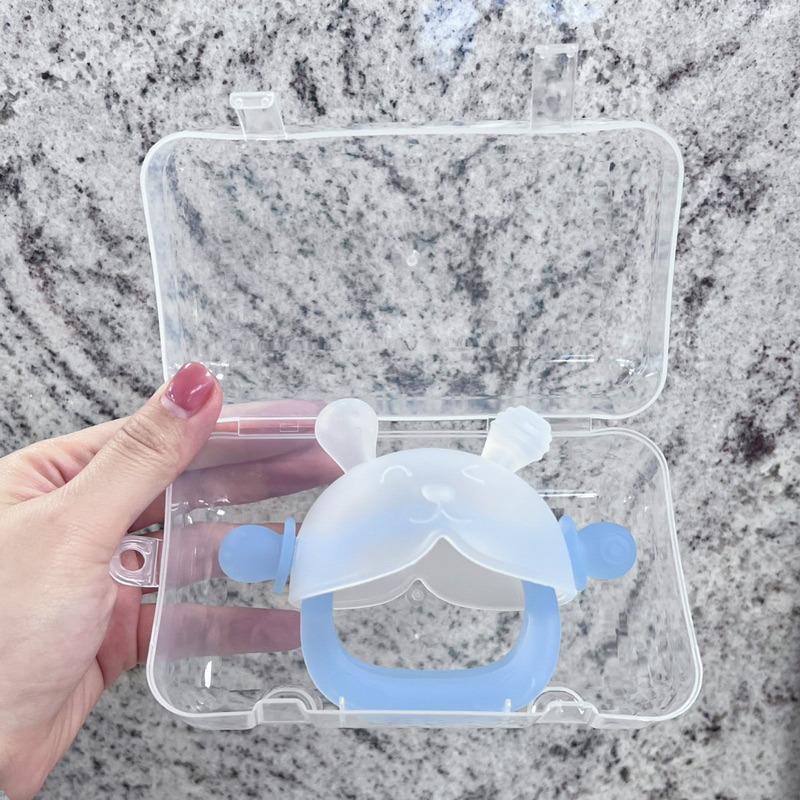 Gặm Nướu Cho Bé Sơ Sinh Silicon Siêu Mềm Cao Cấp Hình sẽ Gấu Cầm Tay