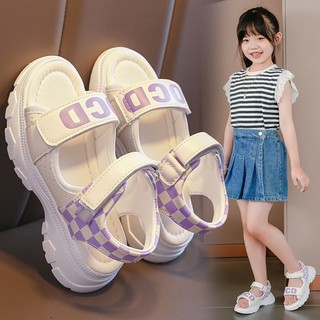 Giày sandal thể thao đế mềm hở ngón thời trang dành cho bé gái 813 size 26-38