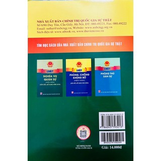 Sách - Luật Quốc Phòng (Hiện Hành) (Sửa Đổi Nam 2023)