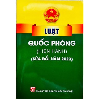 Sách - luật quốc phòng