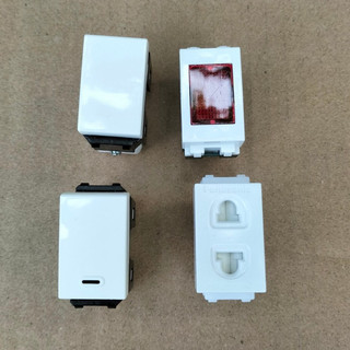 Hạt ổ cắm, hạt công tắc, hạt đèn báo panasonic (loại hạt to)
