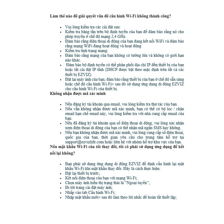 Camera wifi quay quét 2MP Ezviz C6N