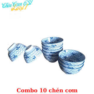 Bộ gốm sứ hoa cổ cao cấp, chén cơm gốm sứ,tô sứ