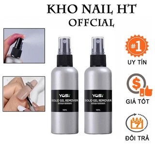 Chai xịt tháo móng úp chuyên dụng, chai xịt tan keo siêu nhanh không nóng rát
