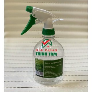 [THỊNH TÂM] BÌNH XỊT TRONG SUỐT ĐỨC ĐẠT 0,5L TR 501