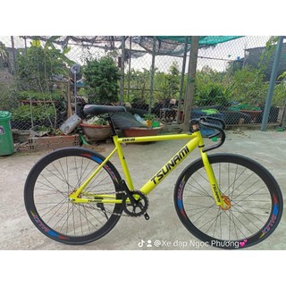 XE ĐẠP THỂ THAO SINGLE & FIXED GEAR  BÁNH THƯỜNG(CÓ THỂ THAY ĐỔI MÀU SƯỜN VÀ BÁNH XE)