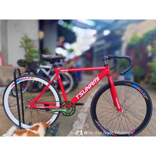 XE ĐẠP THỂ THAO SINGLE & FIXED GEAR  BÁNH THƯỜNG(CÓ THỂ THAY ĐỔI MÀU SƯỜN VÀ BÁNH XE)