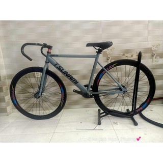 XE ĐẠP THỂ THAO SINGLE & FIXED GEAR  BÁNH THƯỜNG(CÓ THỂ THAY ĐỔI MÀU SƯỜN VÀ BÁNH XE)