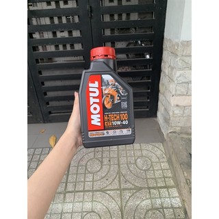 NHỚT MOTUL HTECH 100 4T 10W40 CHÍNH HÃNG