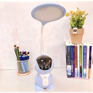 Đèn bàn LED đa chức năng Protex PR032L- Thiết kế hình Robot - 3 mức độ sáng - Hàng chính hãng bảo hành 24 tháng