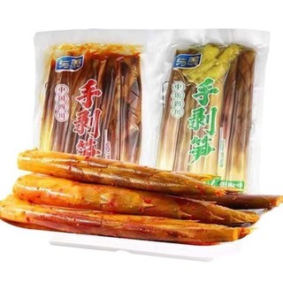 Măng trúc đen cay nguyên vỏ -bịch 200g