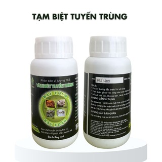 Phòng tuyến trùng chai 250ml - ph việt nam - phân bón hữu cơ - dạng sinh học - xử lý u rễ, héo dây
