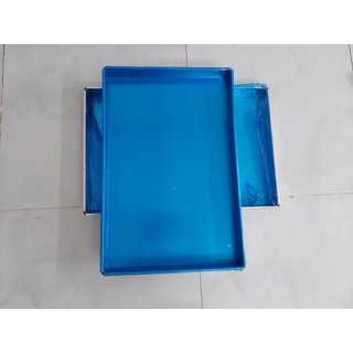 Khay gò nướng bánh bông lan kích thước 40x60 thành cao 5cm
