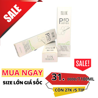 Màu nhuộm tóc  Maujune Pro collagen 100ml cho salon