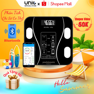 Cân Điện Tử Sức Khỏe METIS Thông Minh Kết Nối Bluetooth Phân Tích Chỉ Số Cơ Thể, Sạc Pin Tích Điện Bảo Hành 12 Tháng