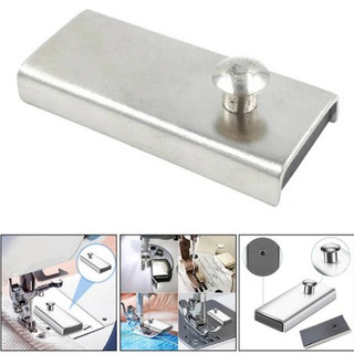 Cử hít nam châm máy may, cữ căn thẳng lề MG1, nam châm bọc nhựa