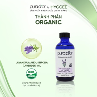 Pura Dor by Hyggee  Tinh dầu oải hương organic nguyên chất PURA D OR