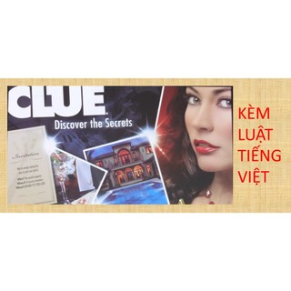 TRÒ CHƠI CLUE BOARD GAME-PHIÊN BẢNG TIẾNG ANH