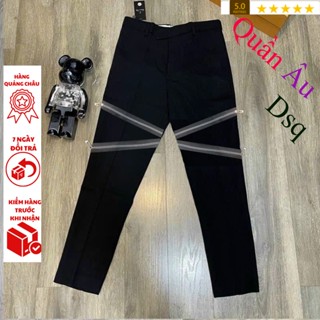 Quần âu nam , quần dsq ameri khóa đùi boy phố - chất vải cotton cao cấp , may thêu 4 khóa đùi